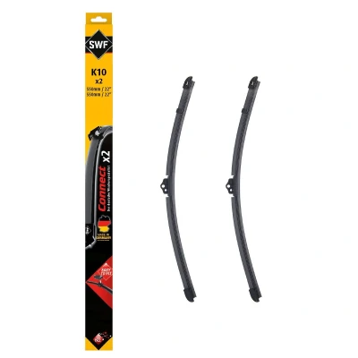 Abbildung von Scheibenwischer Swf 507859 vorne Flachbalkenwischblatt mit Spoiler VOLKSWAGEN: Beetle Hatchback, LAND ROVER: Defender Van