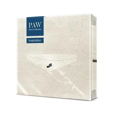 Abbildung von PAW Servietten 3 lagig (33 x 33 cm) I 20 Stück Perfekt für Geburtstage, Partys, Hochzeiten, Kommunion und Feiern Papierservietten Bunt Besondere Anlässe, Ornamente Inspiration Classic