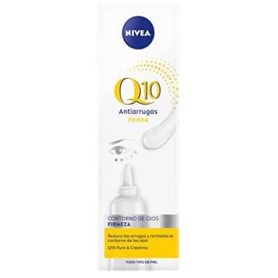 Abbildung von NIVEA Q10 Power Antiarrugas contorno de Ojos (1 x 15 ml), crema para el ojos, antiarrugas, antiedad reducir las ojeras y arrugas