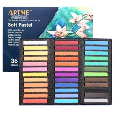 Abbildung von Artme Weiche Pastellfarben 36 Farben Softpastellkreide