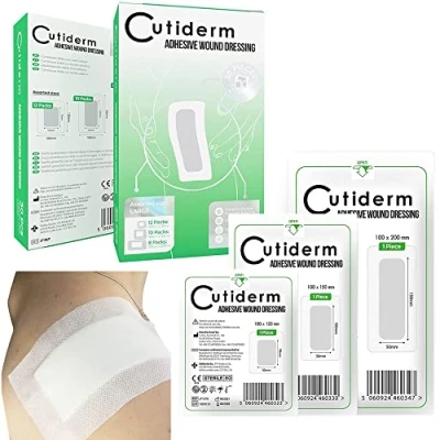 Abbildung von Cutiderm Steriler Wundverband, große Größen 30 St