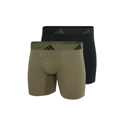 Abbildung von adidas Sportswear 2ER PACK Active FLEX Panties, Herren, Größe: Large, Grün schwarz