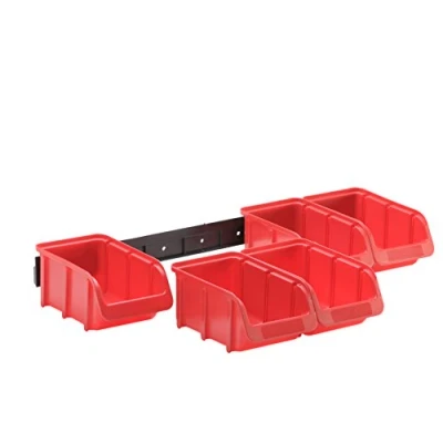 Abbildung von hünersdorff Set 1 x Kunststoffschiene, 5 Größe 2 rot