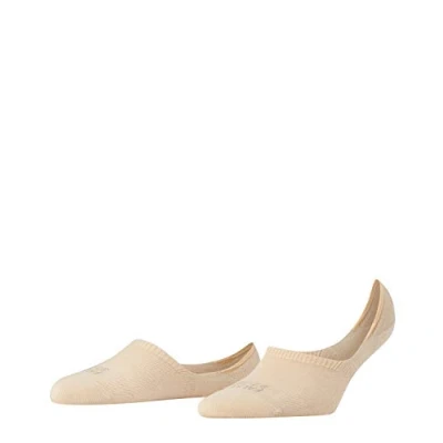 Abbildung von FALKE Damen Invisible Step High Cut W IN Baumwolle unsichtbar einfarbig 1 Paar Innensocken, Blickdicht, Beige (Cream 4019), 35 36