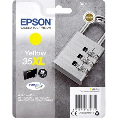 Abbildung von Epson 35XL (T3594) Gelb Druckerpatrone Hohe Kapazität (Original)