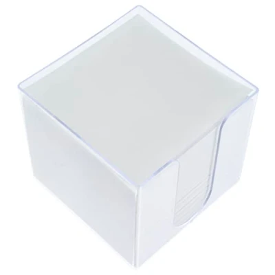 Abbildung von Kangaro Notizzettel kasten 9,5x9,5x9,5cm 700 Blatt weiss