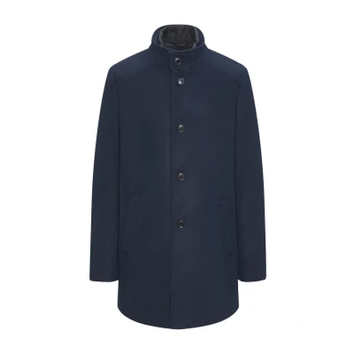 Abbildung von s.Oliver Black Label Kurzmantel, Herren, Größe: 46, Navy