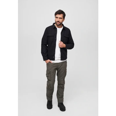 Abbildung von Brandit Lumber Jacket, Farbe: black, Größe: XL