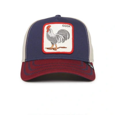 Abbildung von Goorin Bros ALL American Rooster COCK HAHN Verstellbare Snapback Cap, Größe: One Size, Weinrot