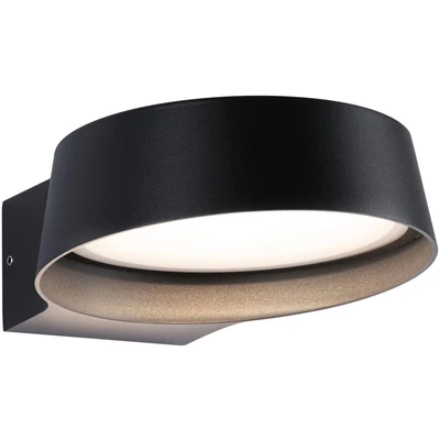 Abbildung von Paulmann 947.89 LED Außenwandleuchte Capea Grand IP44 162x195mm 3000K 11,5W 1050lm 230V 108 Anthrazit Alu Druckguss