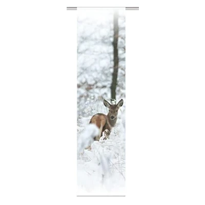 Abbildung von Home fashion Schiebewand, Stoff, Natur, 245 x 60 cm
