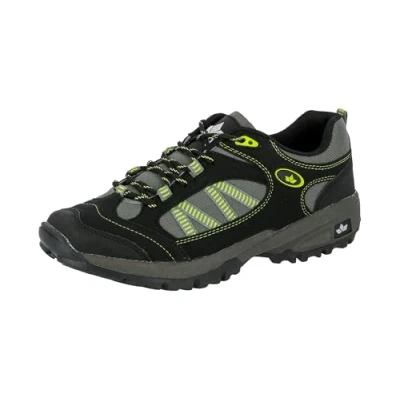 Abbildung von Lico Herren Rancher Low Trekking &amp; Wanderhalbschuhe, Schwarz Grau Grün, 45 EU