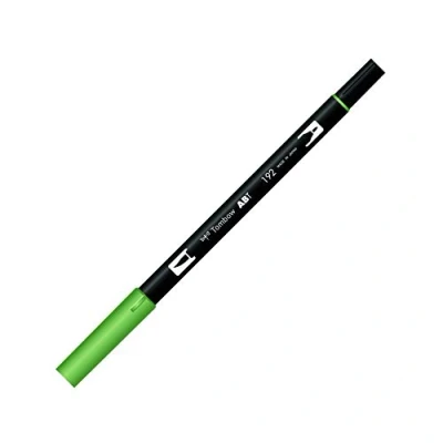 Abbildung von Tombow ABT 192 Fasermaler Dual Brush Pen mit zwei Spitzen, aspargus