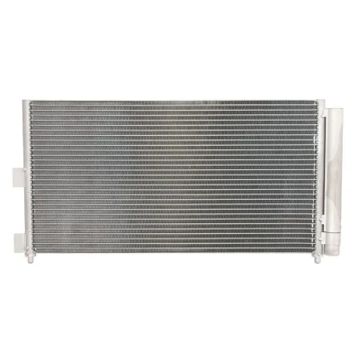 Abbildung von VALEO 818021 Klimakondensator ohne Trockner Aluminium 312 R 134a FIAT: Punto II Hatchback, Idea, Doblo I Cargo, LANCIA: Ypsilon