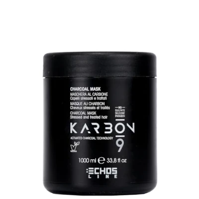 Abbildung von Echosline KARBON 9 Vegana Biologische Maske auf Kohlebasis (1000 ml)