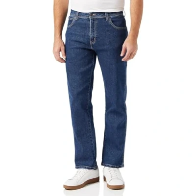 Abbildung von Wrangler Herren Durables Regular Fit Jeans, Darkstone, 32W / 32L
