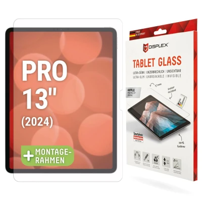 Abbildung von iPad Air 13 inch (2024) Panzerglas Displex Tablet Glass Screenprotector Displayschutz aus Glas für das Pro / Zoll