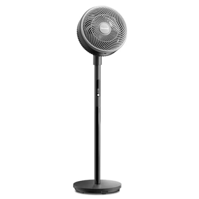 Abbildung von Pelonis Standventilator mit Fernbedienung Touch Display 3D Zirkulation 36.5dB Leise 10m Luftstrom Höhenverstellbar 60/111cm 4 Stufen Timer, Abnehmbarer Schutzgitter Rotationslüfter