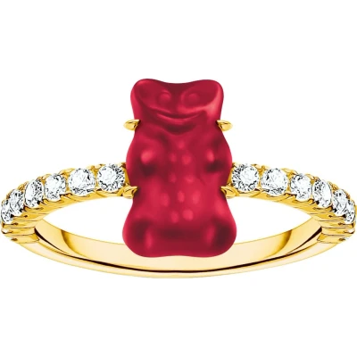 Abbildung von Thomas SABO Haribo Bague Ring, Damen, Größe: 56, Red
