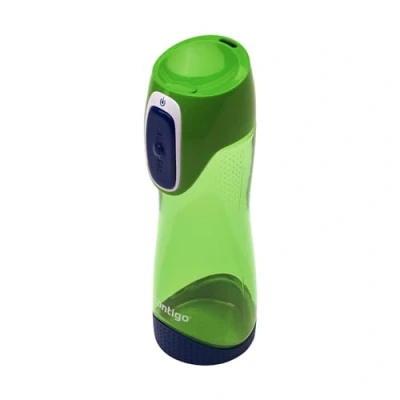 Abbildung von Contigo Trinkflasche Swish Autoseal, große BPA freie Kunststoff Wasserflasche für Kinder, 100% auslaufsicher mit automatischer Verriegelung, Sport, Kindergarten, Kita, Schule, 500 ml