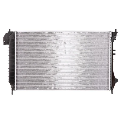 Abbildung von NRF 58294 Kühler, Motorkühlung Aluminium 650 398 26 mit Dichtring Kühlrippen gelötet OPEL: Vectra C Caravan, Signum CC, SAAB: 9 3 Saloon, Estate