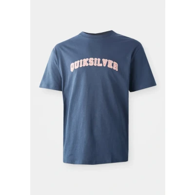 Abbildung von Quiksilver FARE WELL Tshirt print, Herren, Größe: XS, Dark blue