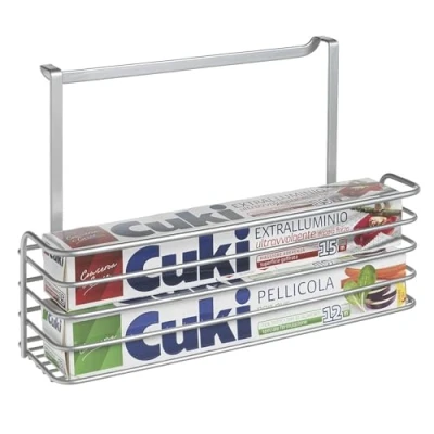 Abbildung von METALTEX CESTO Largo &#039;Galileo&#039;, Detailed in The Description, Edelstahloptik, 34 x 12 22 cm
