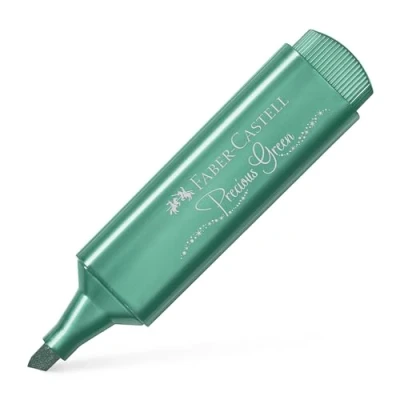 Abbildung von FABER CASTELL 154639 Textmarker TL 46, Metallic green, 1 Stück
