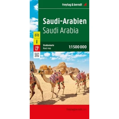 Abbildung von Saudi Arabien, Straßenkarte 1:1.500.000, freytag &amp; berndt (freytag Auto + Freizeitkarten)