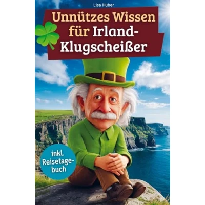 Abbildung von Unnützes wissen für Irland Klugscheißer: 222 lustige &amp; skurrile Fakten, die du nie wolltest, aber lieben wirst das ideale Geschenk echte Liebhaber (inkl. Reisetagebuch)