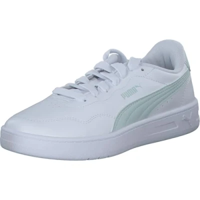 Abbildung von Puma Court Lally Damen Sneaker, Weißes Meeresglas, 38 EU