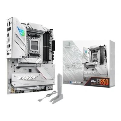 Abbildung von ASUS ROG Strix B850 A Gaming WiFi Mainboard Sockel AMD AM5 (AMD B850, ATX, DDR5 Speicher, PCIe 5.0, 7, 3X 4.0 M.2, Aura Sync)
