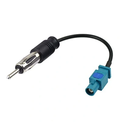 Abbildung von Eightwood DAB Antenne Kabel Fakra zu Din Z ISO Adapterkabel Autoradio PC5 100 15cm für Radio FM BMW Mini 2001 Seat Skoda VW Golf MEHRWEG
