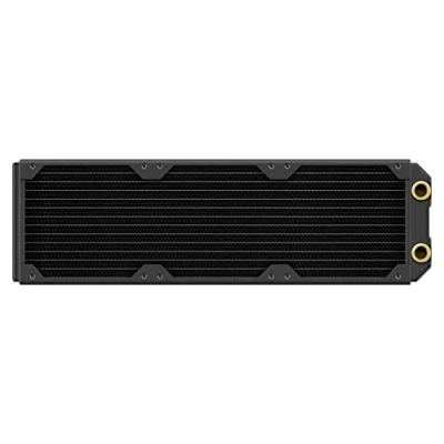 Abbildung von Corsair Hydro x Series XR5 360 mm NEO Radiator für Wasserkühlung Kupferkanäle Optimiert Geräuscharmen Betrieb 3 120 Lüfterhalterung G1/4&quot; Gewinde Schwarz