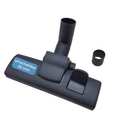 Abbildung von Lichtblau Universal Staubsaugerdüse 2976 umschaltbar I Bodendüse kompatibel mit AEG, Miele, Bosch &amp; Kärcher Aufsatz 35/32 mm Anschluss Düse für Teppich Hartböden Staubsauger Zubehör