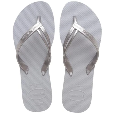 Abbildung von Havaianas Elegance, Damen Flipflop, Ice Grey,