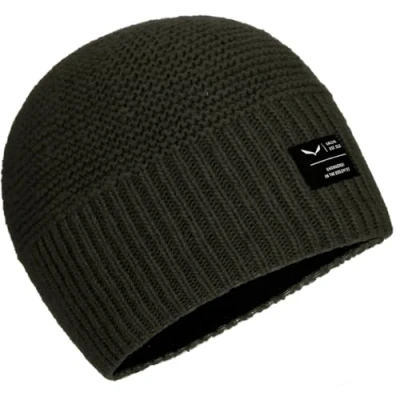 Abbildung von Salewa Sarner 2 Wool Beanie, Dark Olive, UNI58