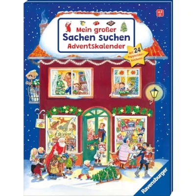 Abbildung von Ravensburger Spielzeug Adventskalender »Mein großer Sachen suchen Adventskalender«, ab 2 Jahren
