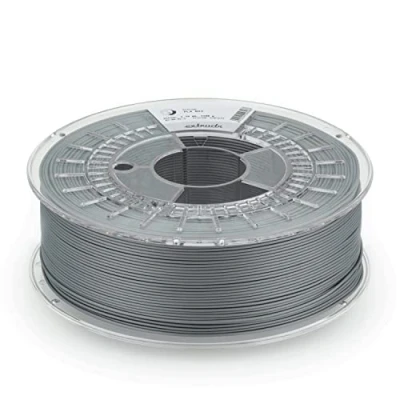 Abbildung von extrudr® PLA NX2 MATT ø1.75mm (1kg) &#039;METALLIC GRAU MATT&#039; 3D Drucker Filament Made in Austria
