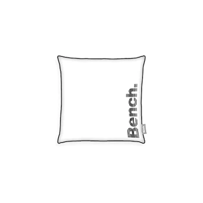 Abbildung von Bench Kissenhülle, Pastel Colours, ca. 50x50 cm, Mit leichtläufigem Markenreißverschluss, 100 % Polyester, French Velvet, Flag Label, Farbe: Weiß/Rosa, Art.Nr.: 5312605020