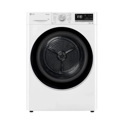 Abbildung von LG V9R09TC Wärmepumpen Trockner 9 kg Kapazität, Sensor Dry, Allergy Care, Smart Diagnosis, Weiß