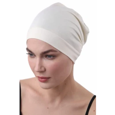 Abbildung von Deresina Headwear Schlafmutze Kopfbedeckung Chemo (Creme)