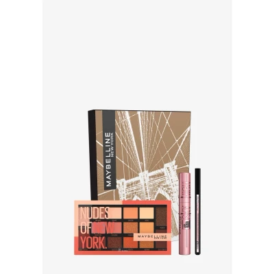 Abbildung von Maybelline new york EYE Makeup SET Including SKY HIGH Set, Damen, Größe: One Size, Very black/knockout black/nudes of