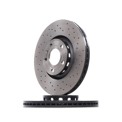 Abbildung von BREMBO XTRA LINE 09.8690.1X Bremsscheibe 312 25 5 gelocht/innenbel. beschichtet hochgekohlt mit Schrauben AUDI: A4 B7 Avant, B6 A6 C5 Avant
