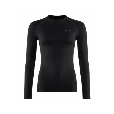 Abbildung von Falke Maximum WARM Functional Underwear FOR COLD TO VERY Conditions Unterhemd/shirt, Damen, Größe: Large, Black