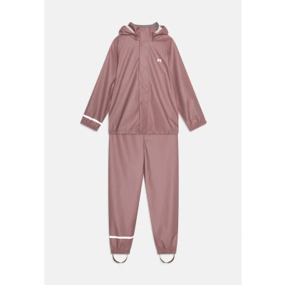 Abbildung von Name it NKNDRY10 RAIN Unisex SET Regenhose für Kinder, Größe: 80, Wistful mauve