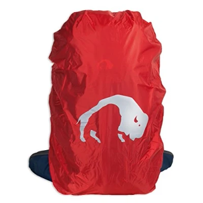 Abbildung von Tatonka Rain Flap S (30 40 L) Regenhülle für Rucksäcke von 30 bis Liter Volumen Kleines Packmaß Mit Schnürzug und Kordelstopper Inklusive Packbeutel (red)