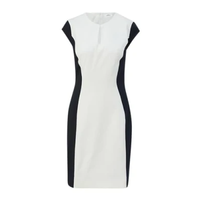 Abbildung von s.Oliver Black Label Etuikleid Lyocellmix Freizeitkleid, Damen, Größe: 46, Ecru