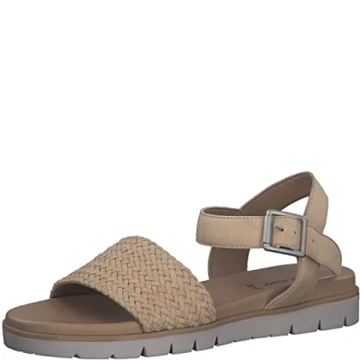 Abbildung von s.Oliver Plateausandalette, Damen, Größe: 38, Desert Schuhe