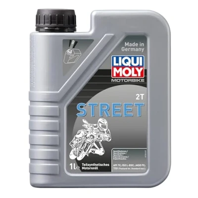 Abbildung von LIQUI MOLY Motorbike 2T Street 1 L Motorrad 2 Takt Öl Art. Nr.: 1504, Silber